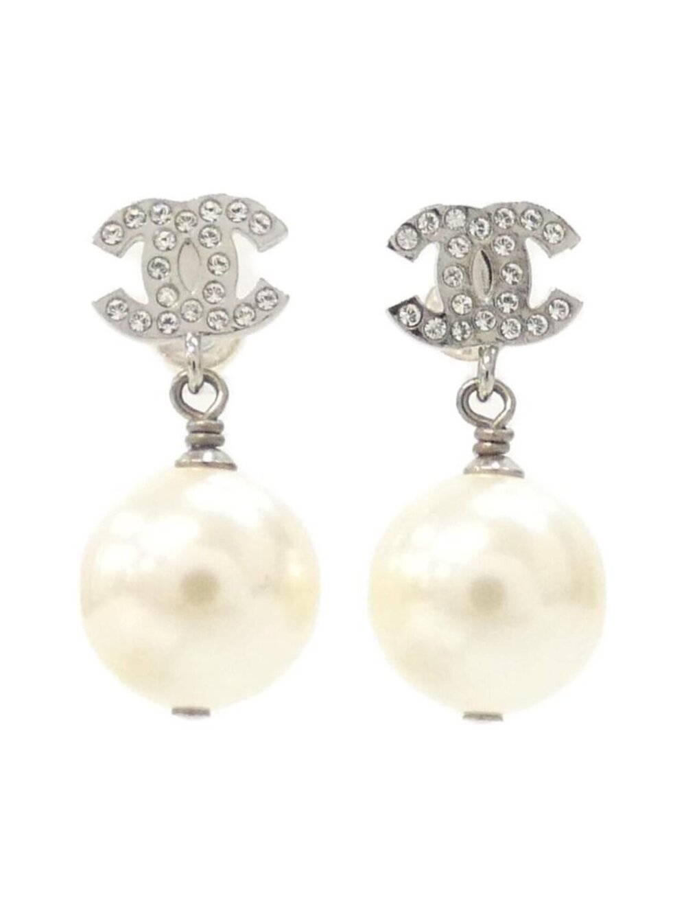 Chanel Earrings Silver